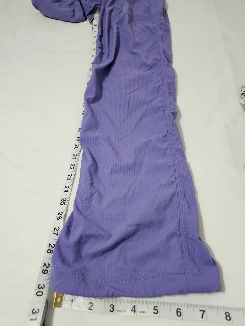 Lululemon Dance Studio Pants Women’s Size 4 Purple Lilac Drawstring Straight Leg